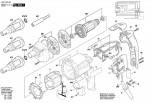 Bosch 3 601 D40 361 GSR 6-45 TE Drill Screwdriver 110 V / GB Spare Parts GSR6-45TE